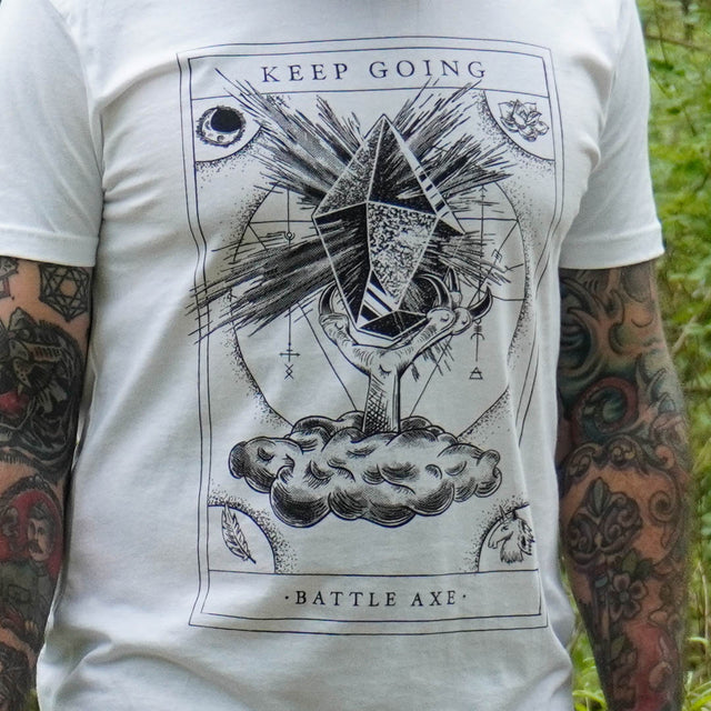 Keep Going - White
